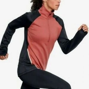 NWT Under Armour Women’s UA Cold Gear 1/2 Zip Performance Pullover